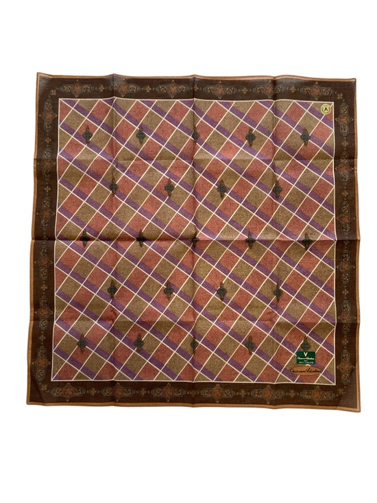 Valentino Accessories - Giovanni Valentino Italy Vintage Cotton Handkerchief